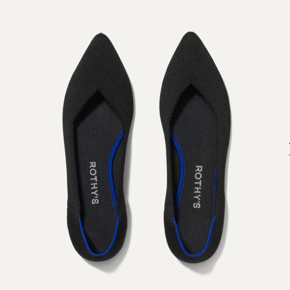 Rothy’s Black Flats